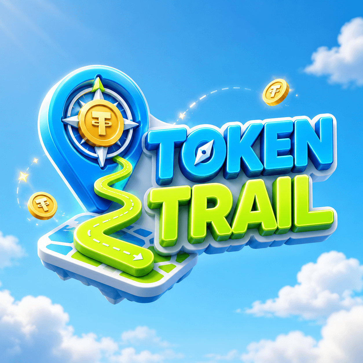 Token Trail — real-world crypto hunting